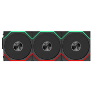 Lian Li UNI FAN TL FLEX Wireless Fan, ARGB - 120mm, black, 3-pack with controller