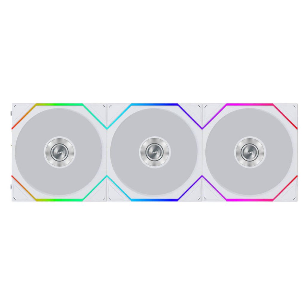 Lian Li UNI FAN TL FLEX Wireless Fan, ARGB - 120mm, white, pack of 3 with controller : image 2