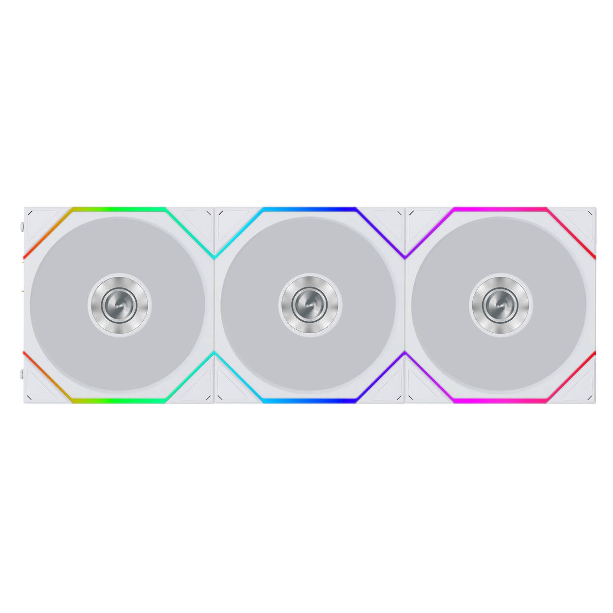 Lian Li UNI FAN TL FLEX Wireless Fan, ARGB - 120mm, white, pack of 3 with controller : image 2