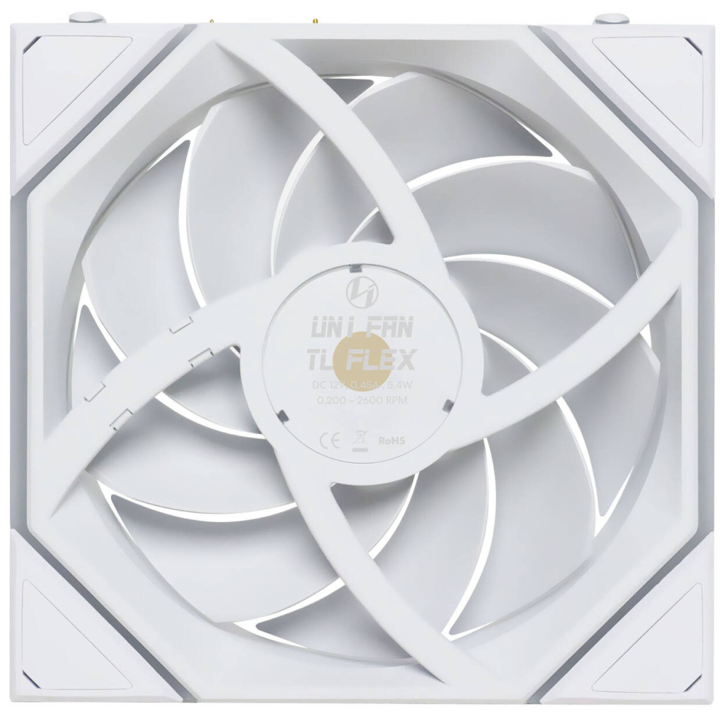 Lian Li UNI FAN TL FLEX Wireless Fan, ARGB - 120mm, white, pack of 3 with controller : image 7