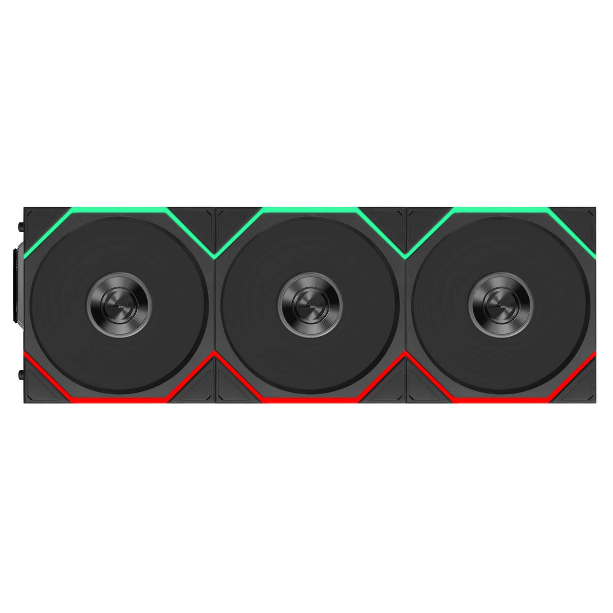 Lian Li UNI FAN TL FLEX Wireless Fan, ARGB - Reverse Blade 120mm, black, 3-pack with controller