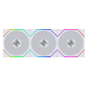 Lian Li UNI FAN TL FLEX Wireless Fan, ARGB - Reverse Blade 120mm, white, 3-pack with controller