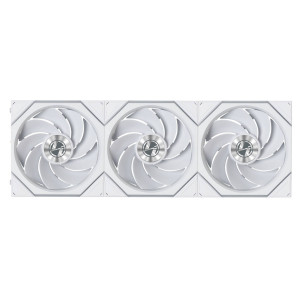 Lian Li UNI FAN TL FLEX Wireless Fan, ARGB - Reverse Blade 120mm, white, 3-pack with controller