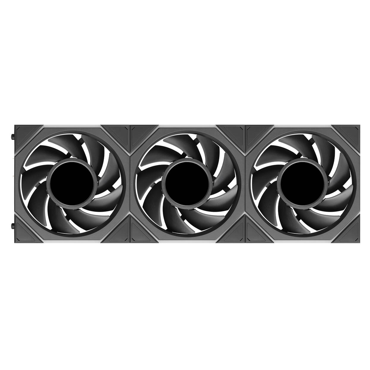 Lian Li UNI FAN TL LCD FLEX Wireless Fan, ARGB and LCD - 120mm, black, 3-pack with controller