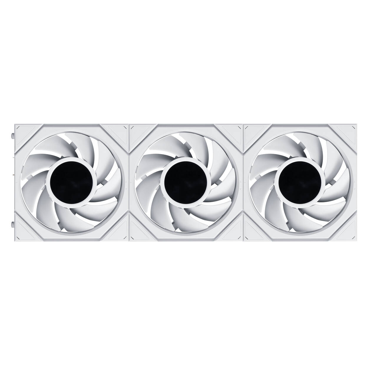 Lian Li UNI FAN TL LCD FLEX Wireless Fan, ARGB and LCD - 120mm, white, 3-pack with controller