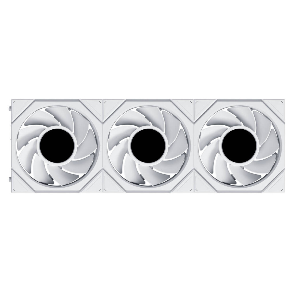 Lian Li UNI FAN TL LCD FLEX Wireless Fan, ARGB and LCD - Reverse Blade 120mm, white, 3-pack with controller