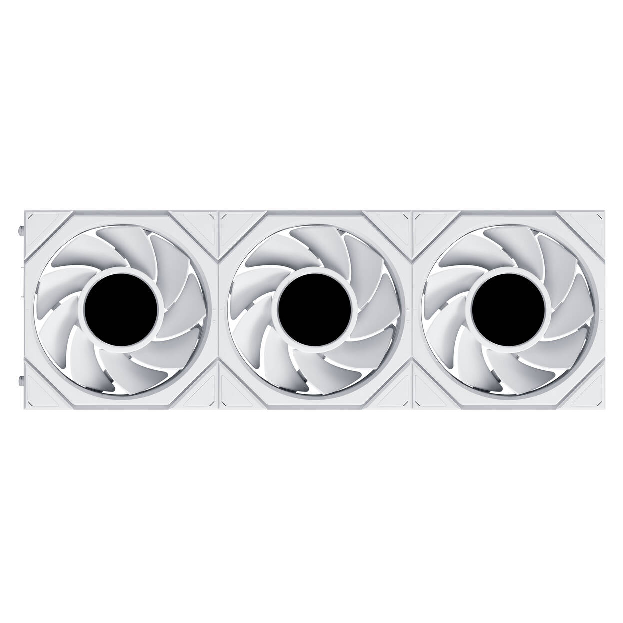 Lian Li UNI FAN TL LCD FLEX Wireless Fan, ARGB and LCD - Reverse Blade 120mm, white, 3-pack with controller