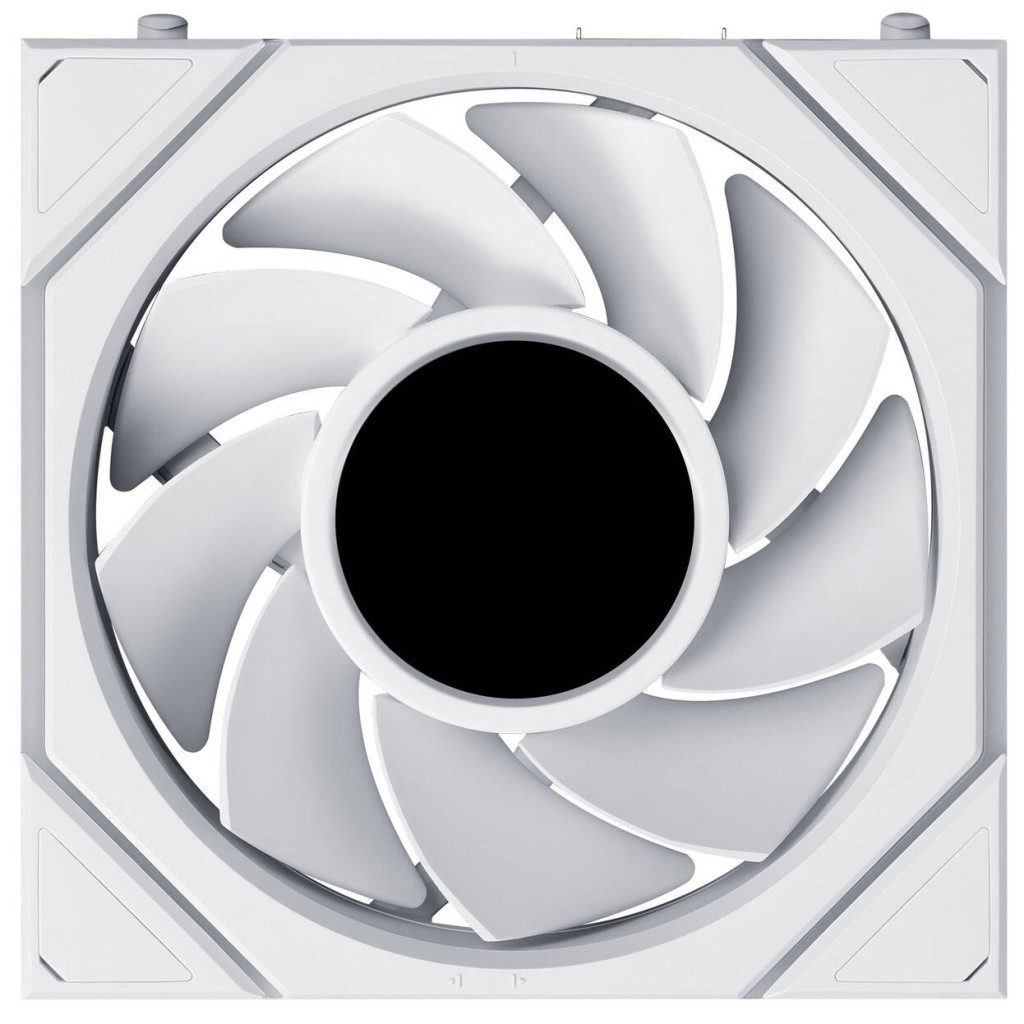 Lian Li UNI FAN TL LCD FLEX Wireless Fan, ARGB and LCD - Reverse Blade 120mm, white, 3-pack with controller