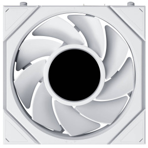 Lian Li UNI FAN TL LCD FLEX Wireless Fan, ARGB and LCD - Reverse Blade 120mm, white, 3-pack with controller