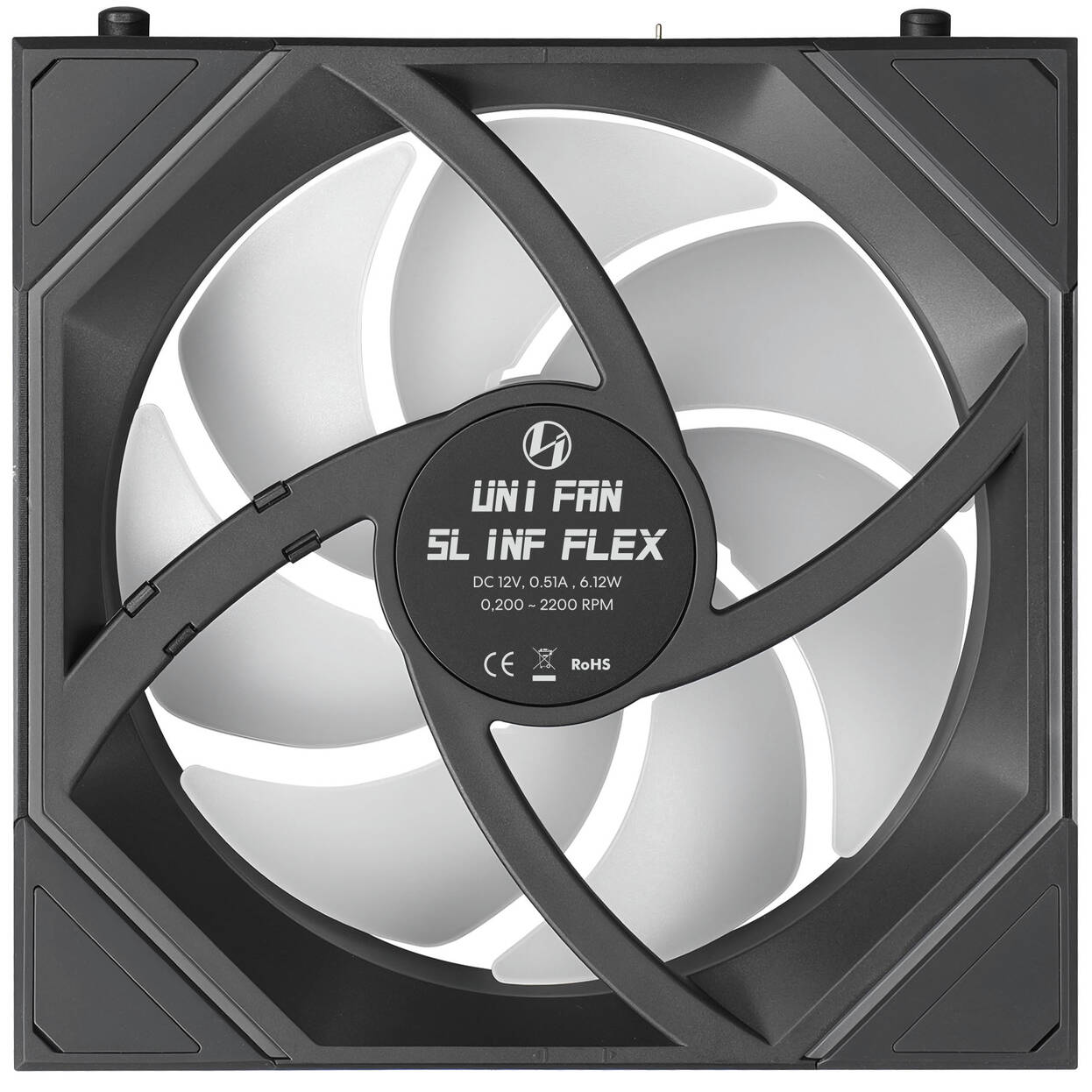Lian Li UNI FAN SL-INF FLEX Wireless Fan, ARGB - 120mm, black