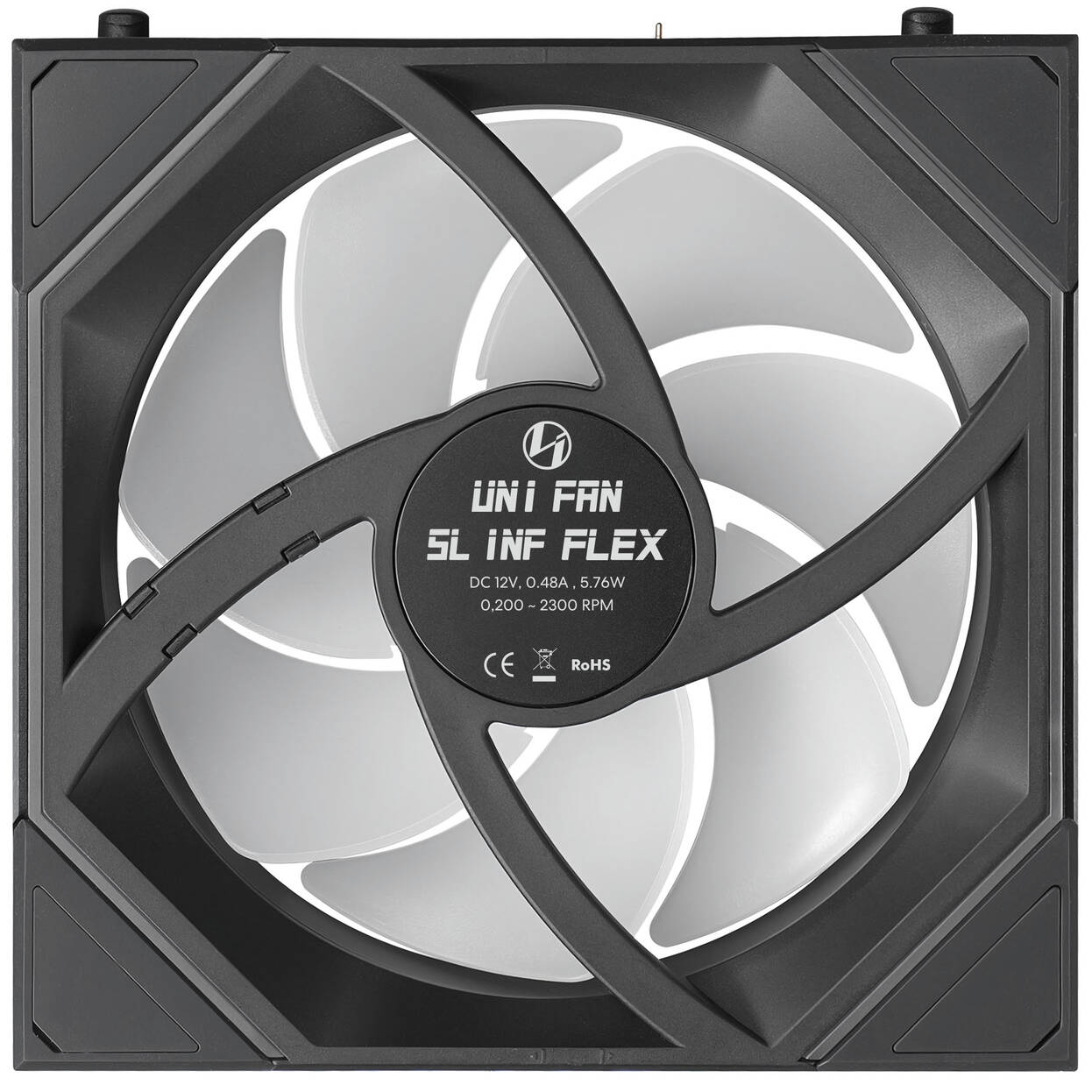 Lian Li UNI FAN SL-INF FLEX Wireless Fan, ARGB - Reverse Blade, 120mm, black