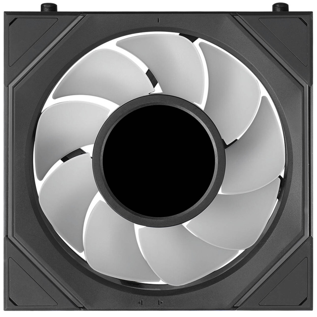 Lian Li UNI FAN SL-INF LCD FLEX Wireless Fan, ARGB and LCD - Reverse Blade, 120mm, black