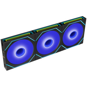 Lian Li UNI FAN SL-INF FLEX Wireless Fan, ARGB - 120mm, black, 3-pack with controller
