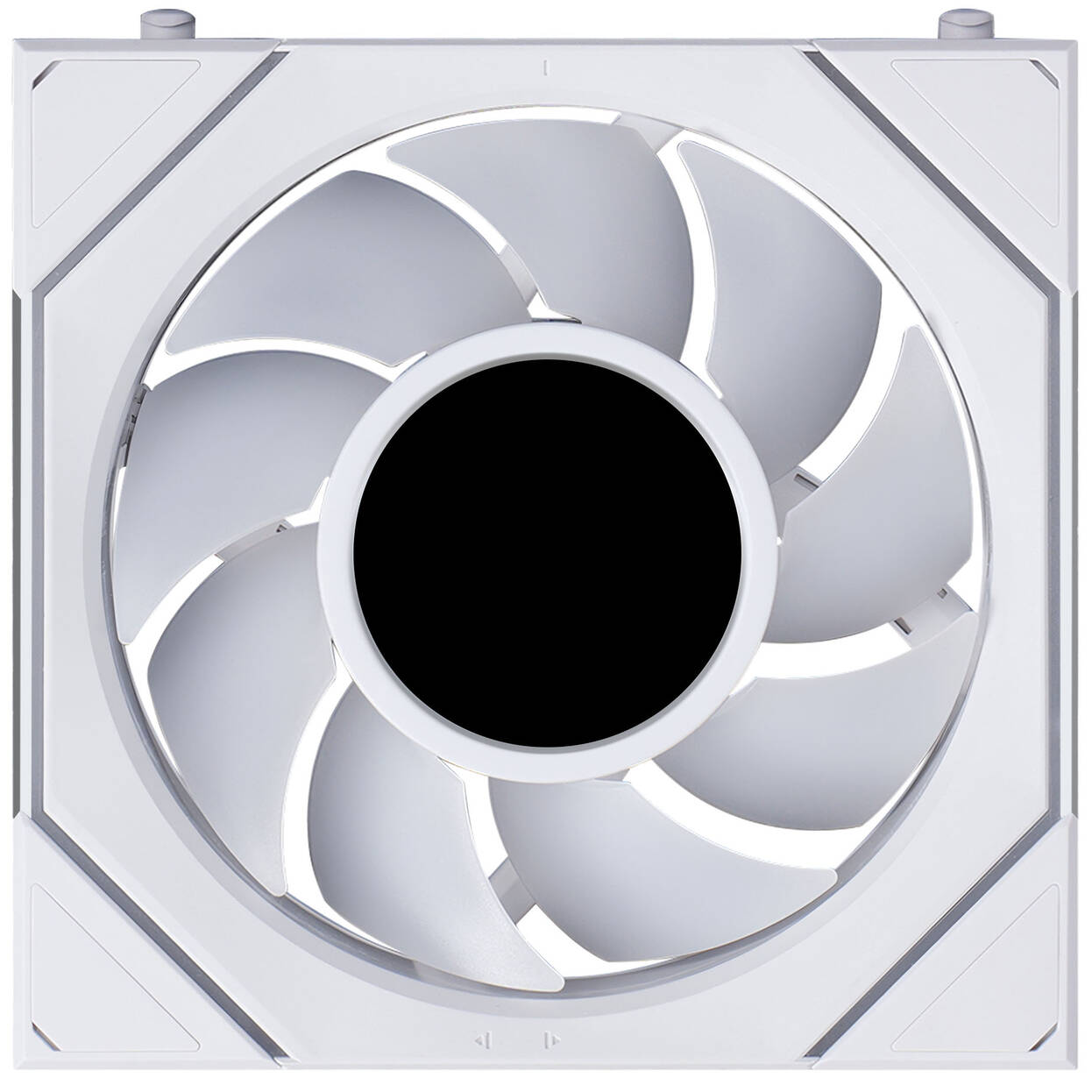 Lian Li UNI FAN SL-INF LCD FLEX Wireless Fan, ARGB and LCD - 120mm, white, 3-pack with controller