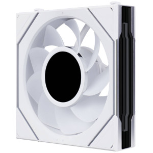 Lian Li UNI FAN SL-INF LCD FLEX Wireless Fan, ARGB and LCD - Reverse Blade, 120mm, white, 3-pack with controller