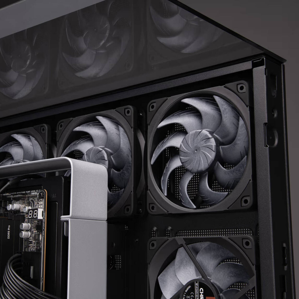 NOCTUA NF-A12x25 G2 PWM Fan - 120mm, chromax/black : image 8