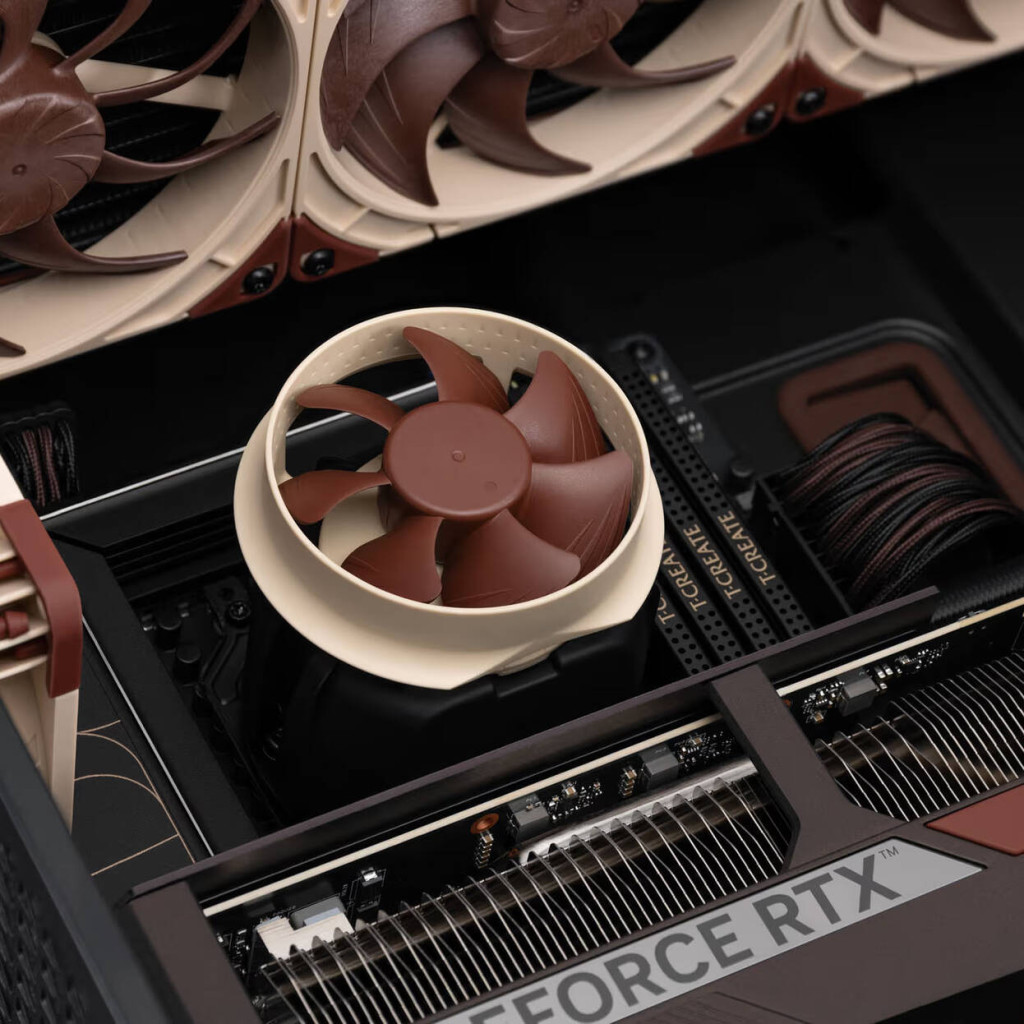 Noctua NL-ACF1 AiO Additional Fan - 80mm, brown/white : image 5
