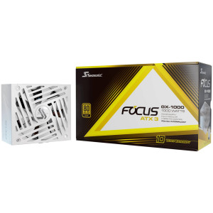 Seasonic Focus GX 80 PLUS Gold power supply, modular - 1000 watts, white : image 11