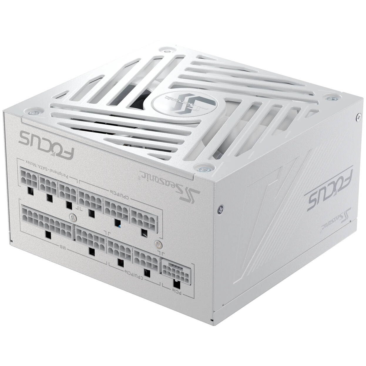 Seasonic Focus GX 80 PLUS Gold power supply, modular - 1000 watts, white : image 3