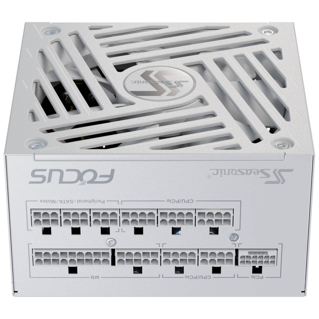 Seasonic Focus GX 80 PLUS Gold power supply, modular - 1000 watts, white : image 4