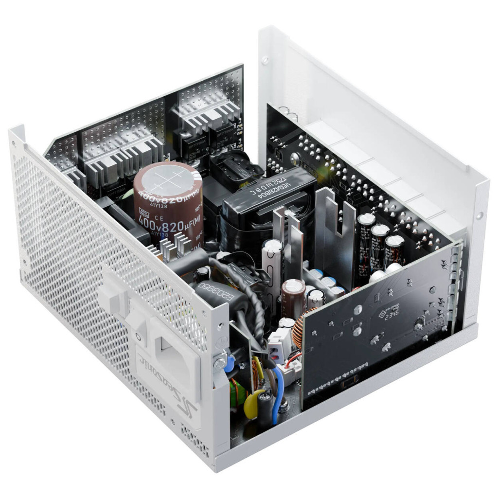 Seasonic Focus GX 80 PLUS Gold power supply, modular - 1000 watts, white : image 9