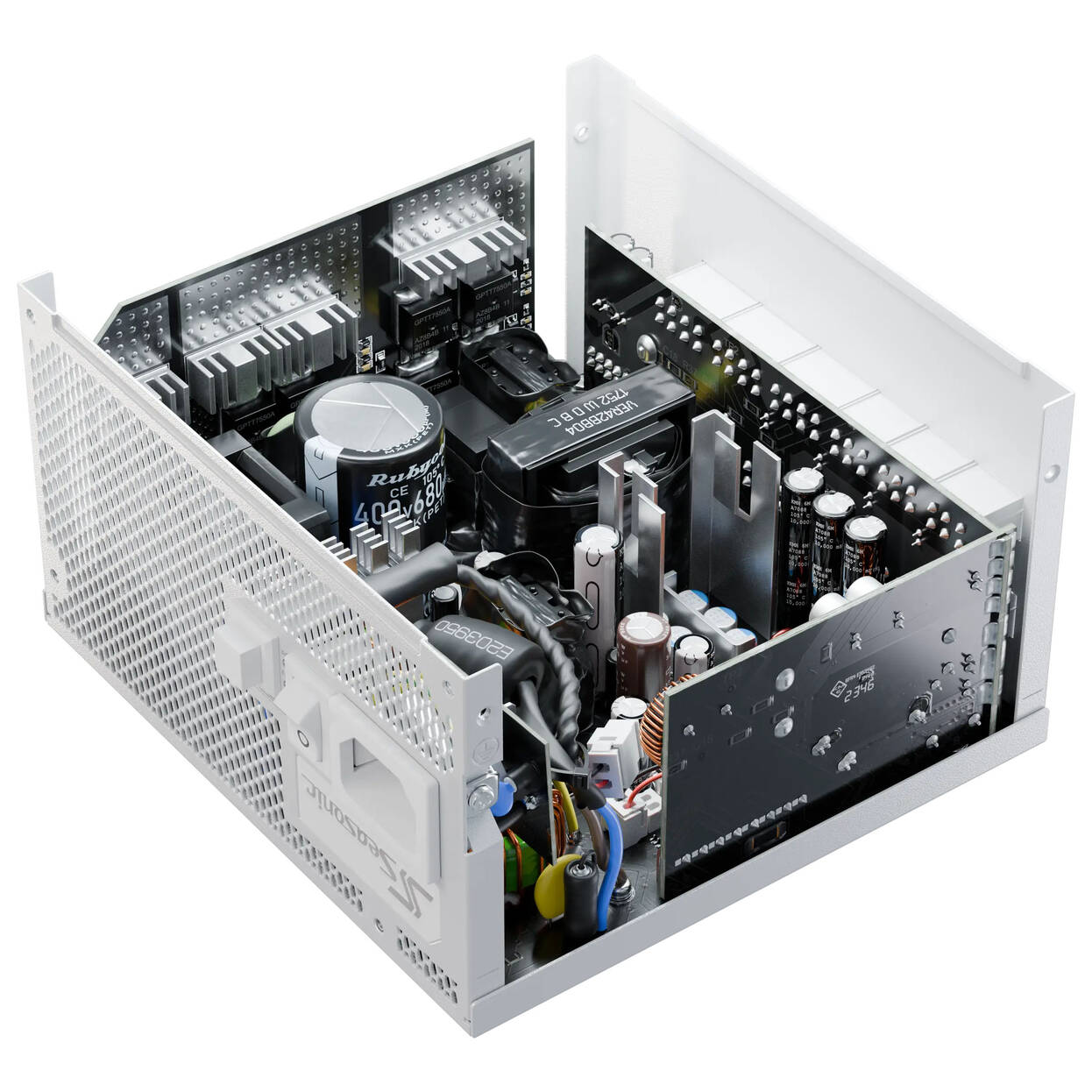 Seasonic Focus GX 80 PLUS Gold Power Supply, modular, PCIe 5.1 - 850 Watts, white : image 9