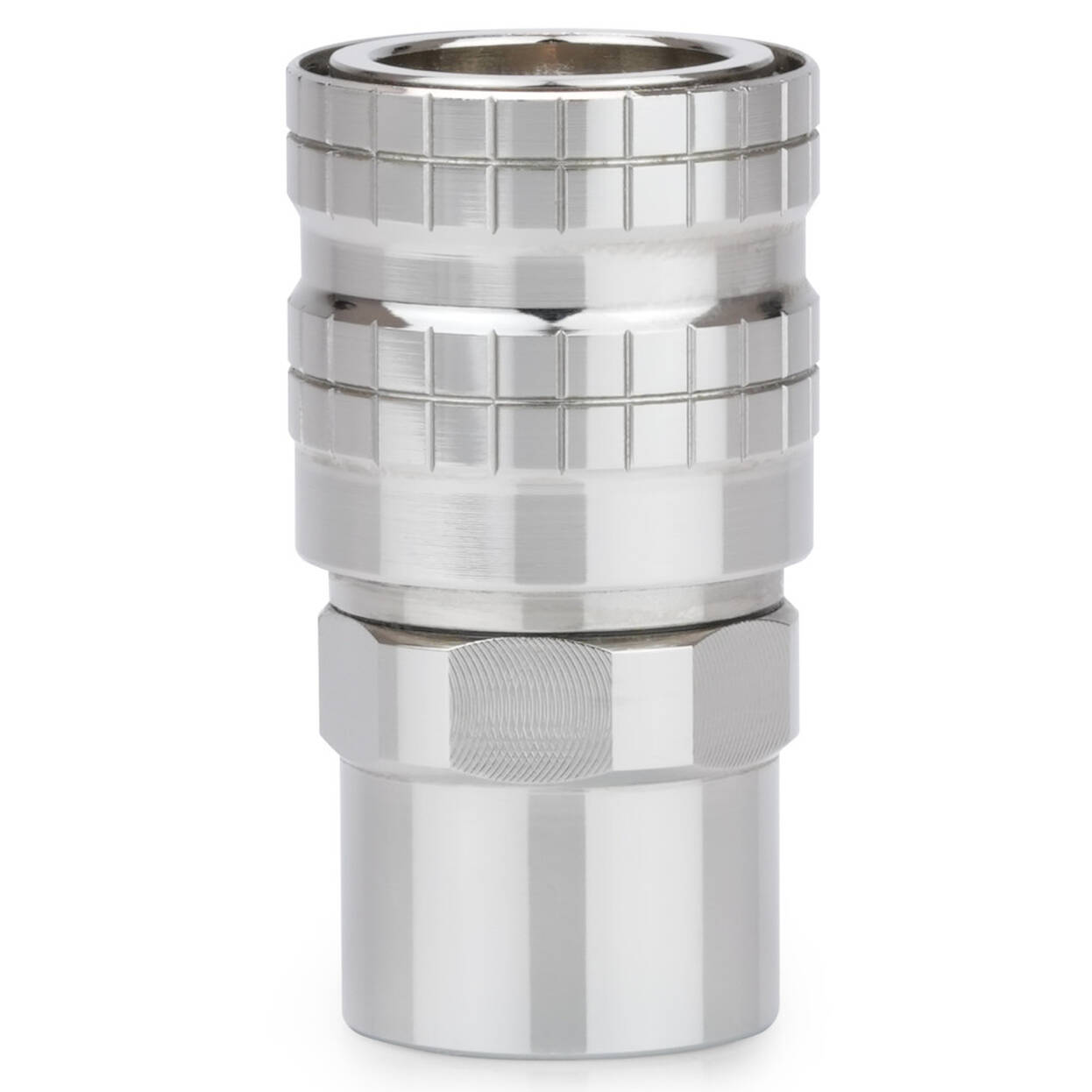 Thermal Grizzly DeltaMate Quick Disconnect Female - F, Gloss Nickel