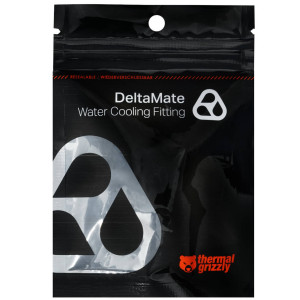 Thermal Grizzly DeltaMate Quick Disconnect Female - F, Gloss Nickel