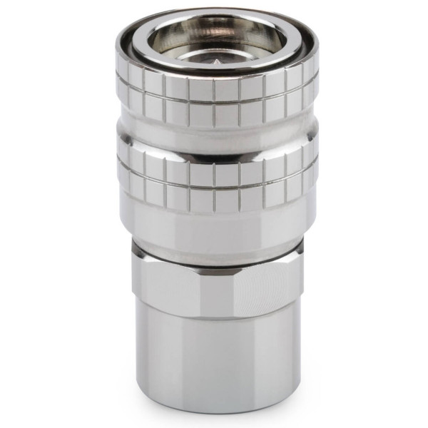 Thermal Grizzly DeltaMate Quick Disconnect Female – F, Gloss Nickel