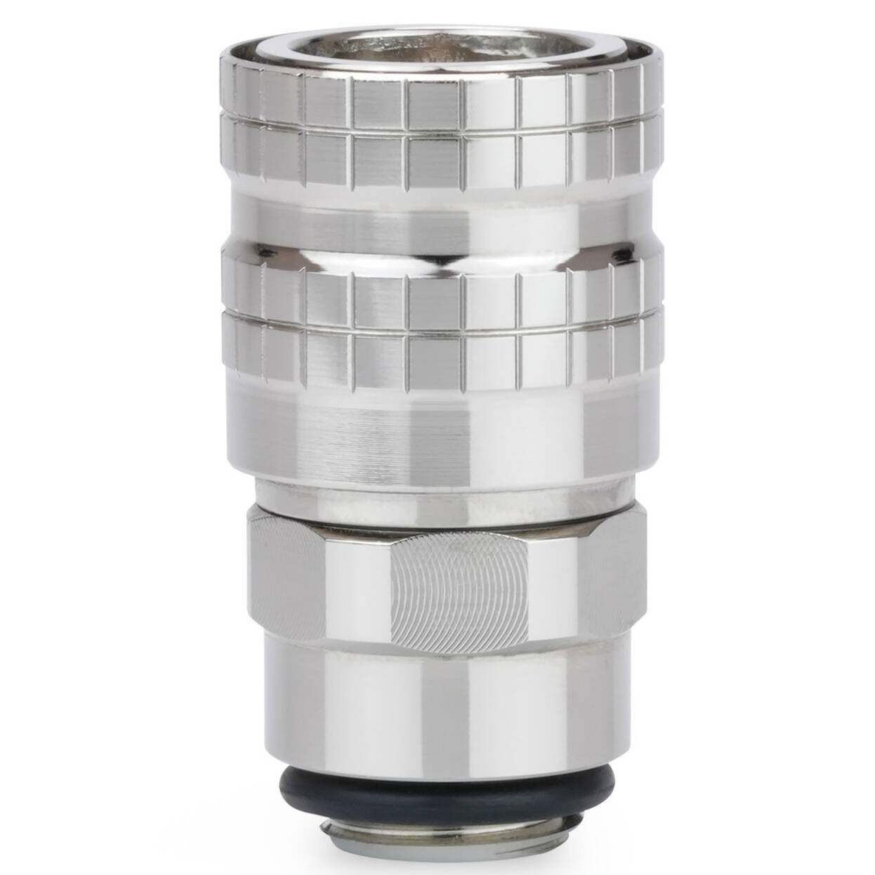 Thermal Grizzly DeltaMate Quick Disconnect Female - M, Gloss Nickel