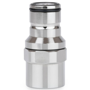 Thermal Grizzly DeltaMate Quick Disconnect Male - F, Gloss Nickel