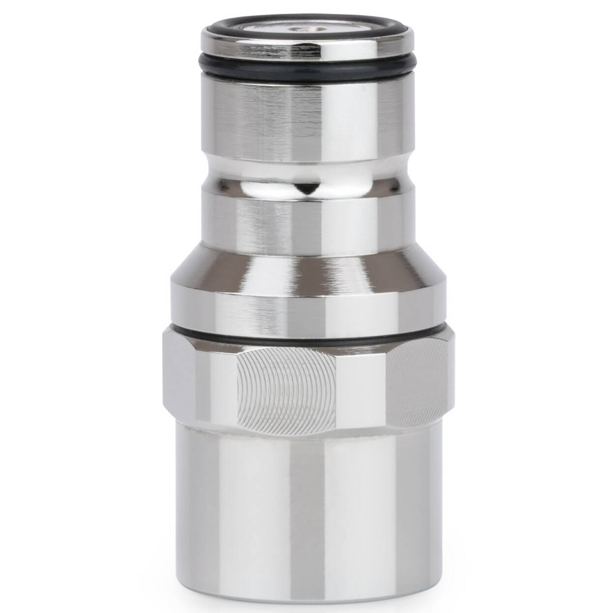 Thermal Grizzly DeltaMate Quick Disconnect Male - F, Gloss Nickel