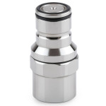 Thermal Grizzly DeltaMate Quick Disconnect Male - F, Gloss Nickel
