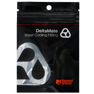 Thermal Grizzly DeltaMate Quick Disconnect Male - F, Gloss Nickel