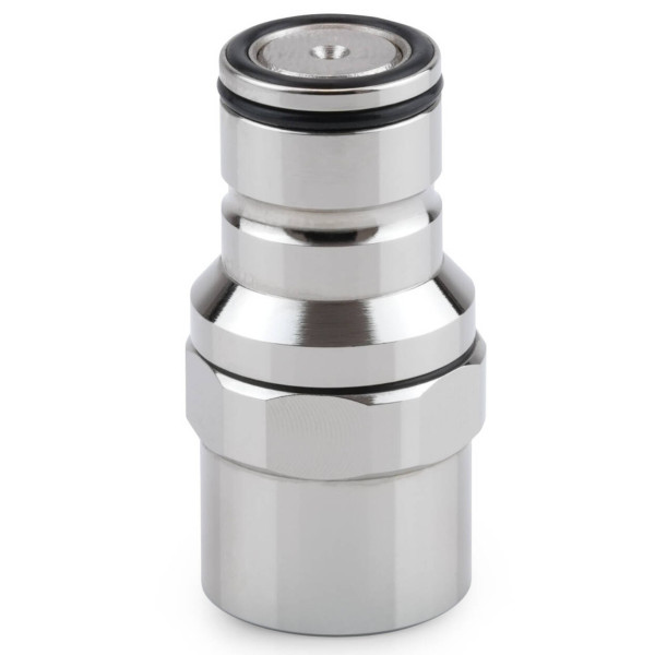 Thermal Grizzly DeltaMate Quick Disconnect Male – F, Gloss Nickel