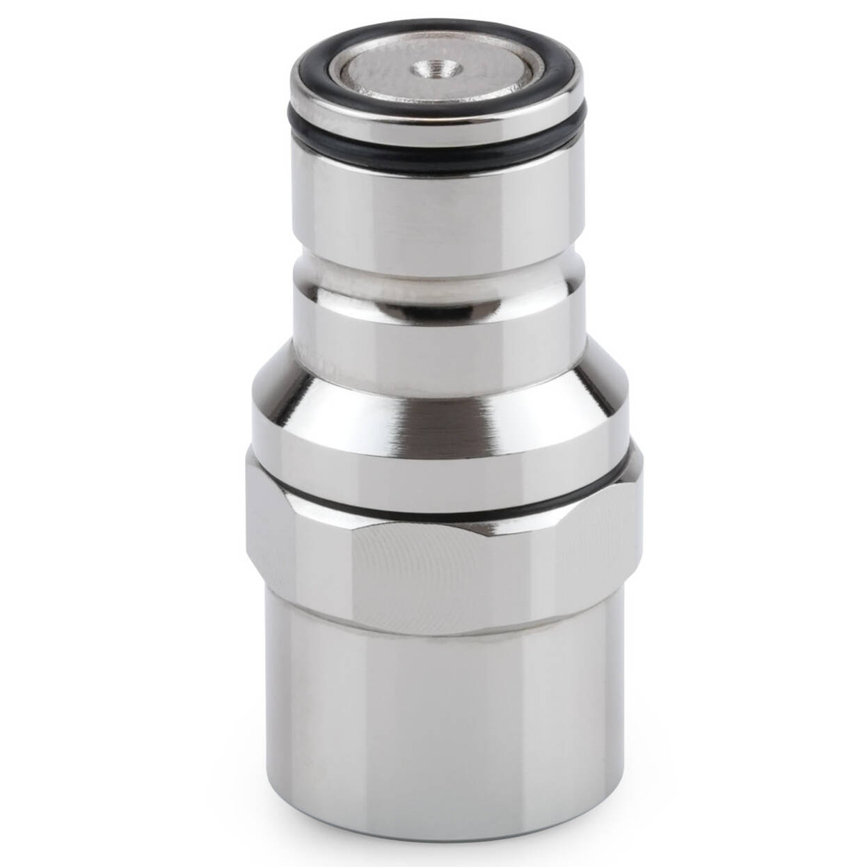 Thermal Grizzly DeltaMate Quick Disconnect Male - F, Gloss Nickel