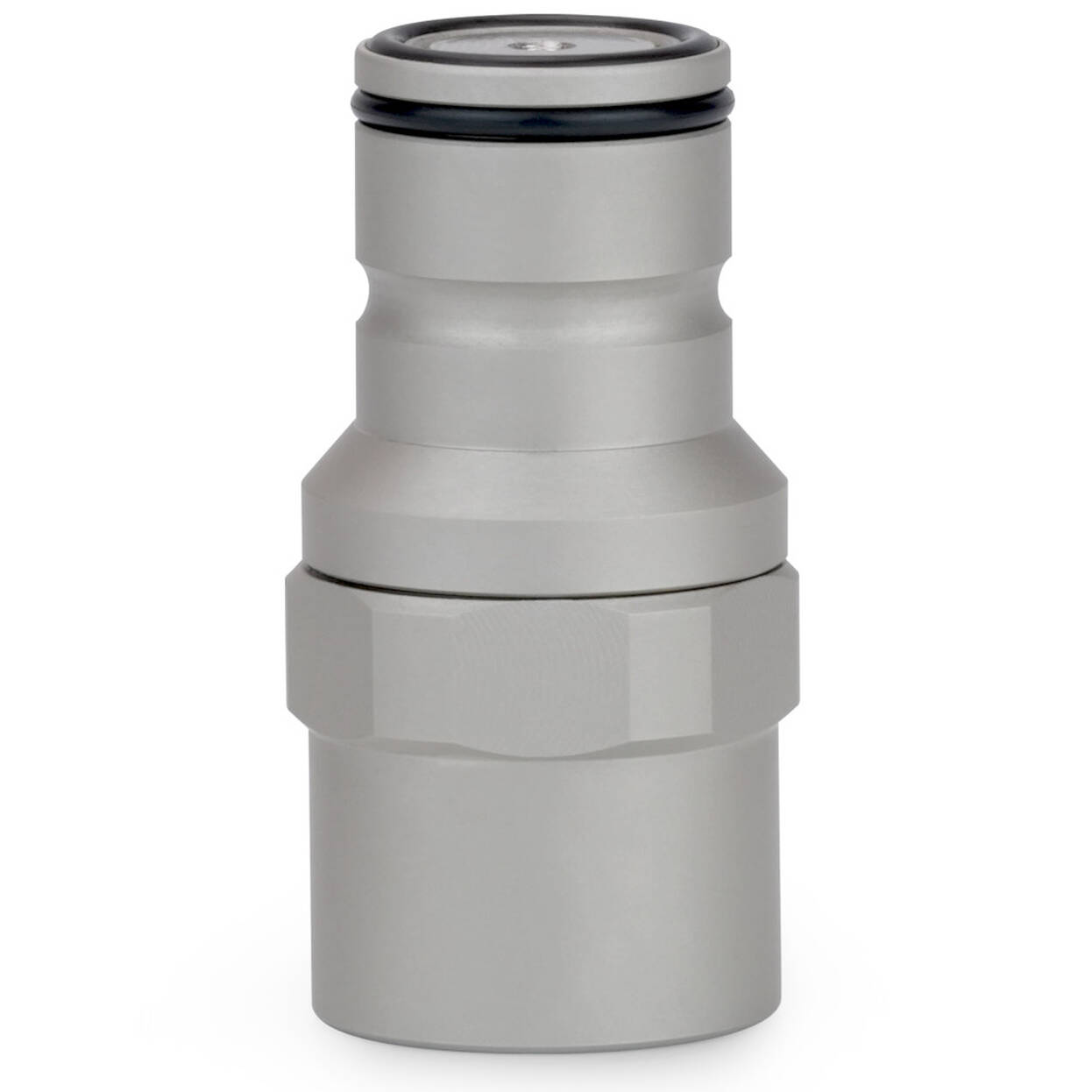 Thermal Grizzly DeltaMate Quick Disconnect Male - F, Matte Nickel