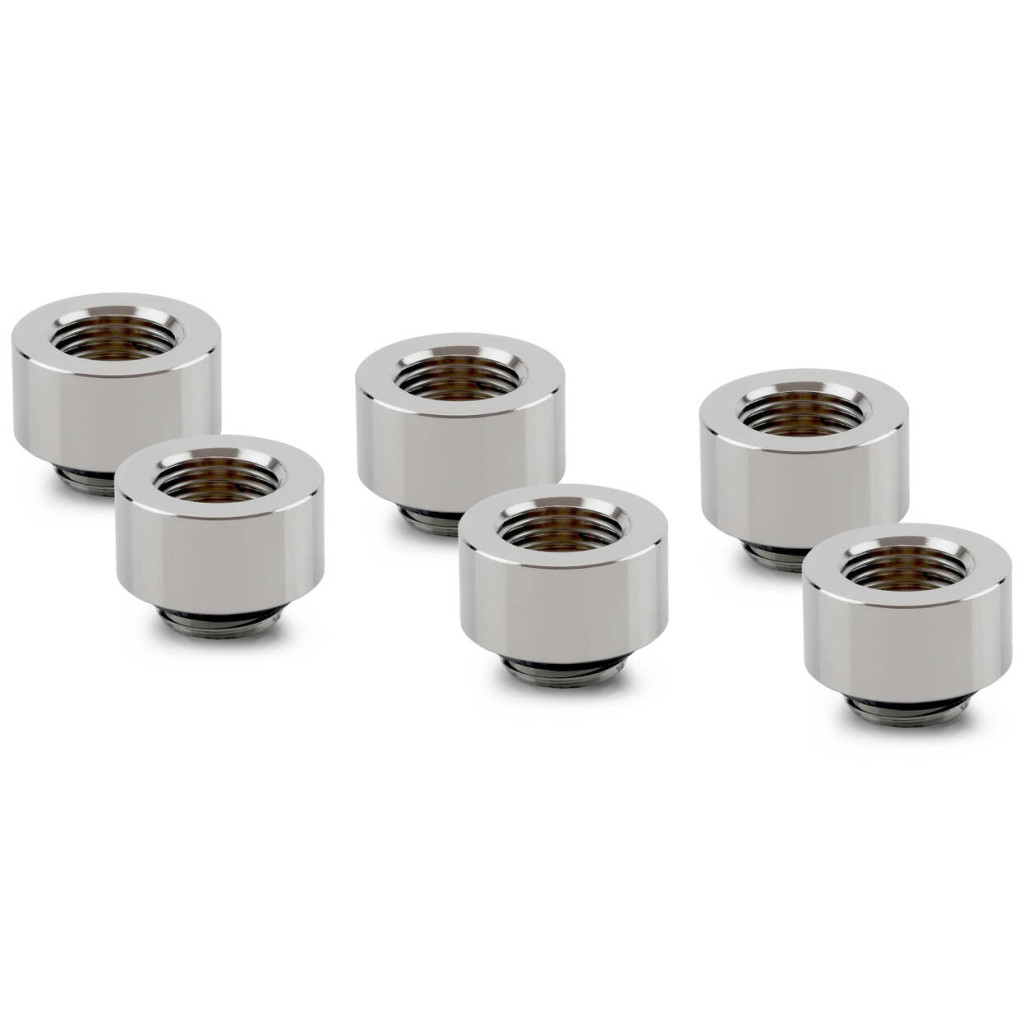 Thermal Grizzly DeltaMate Extender - MF10, Gloss Nickel, 6-Pack : image 1