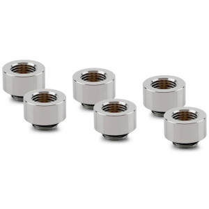 Thermal Grizzly DeltaMate Extender - MF10, Gloss Nickel, 6-Pack : image 1
