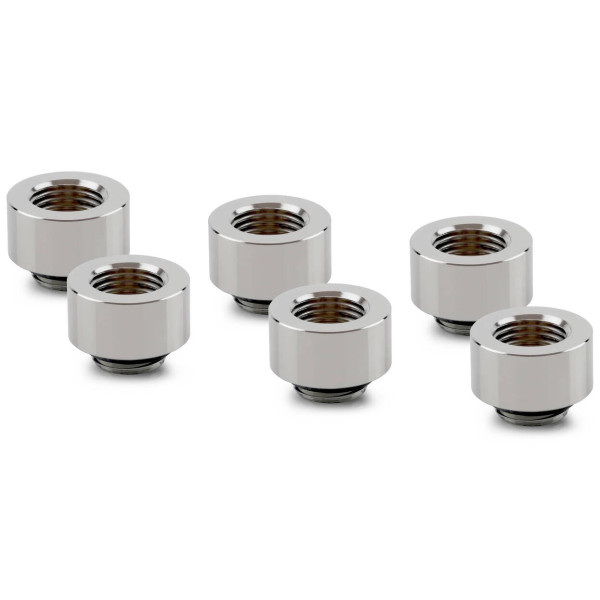 Thermal Grizzly DeltaMate Extender – MF10, Gloss Nickel, 6-Pack
