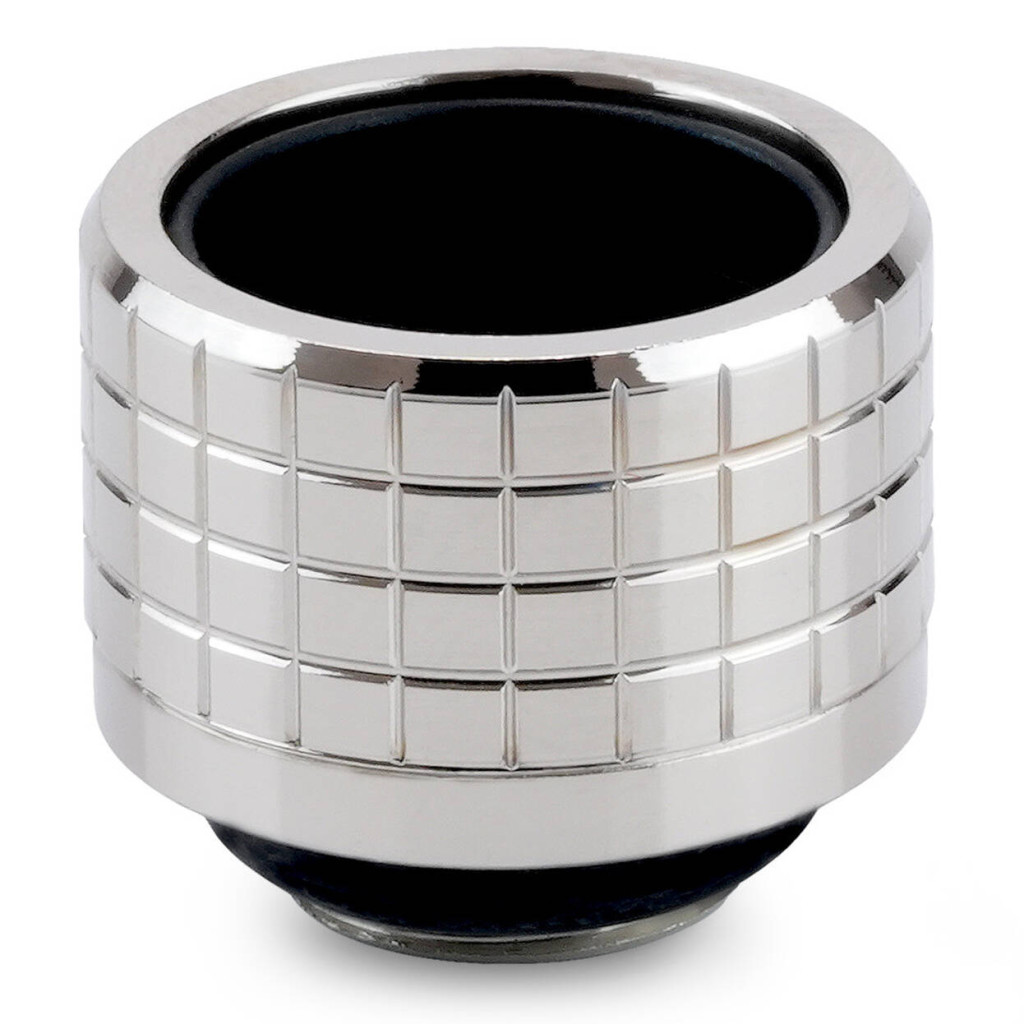 Thermal Grizzly DeltaMate Compression Fitting, Brass - Gloss Nickel, HT16, Pack of 6 : image 2