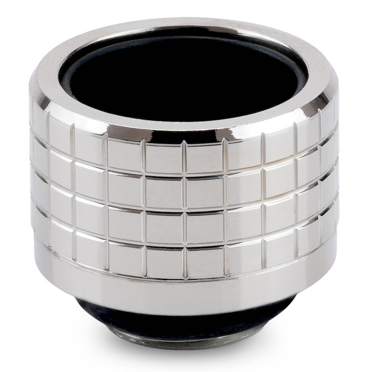 Thermal Grizzly DeltaMate Compression Fitting, Brass - Gloss Nickel, HT16, Pack of 6 : image 2