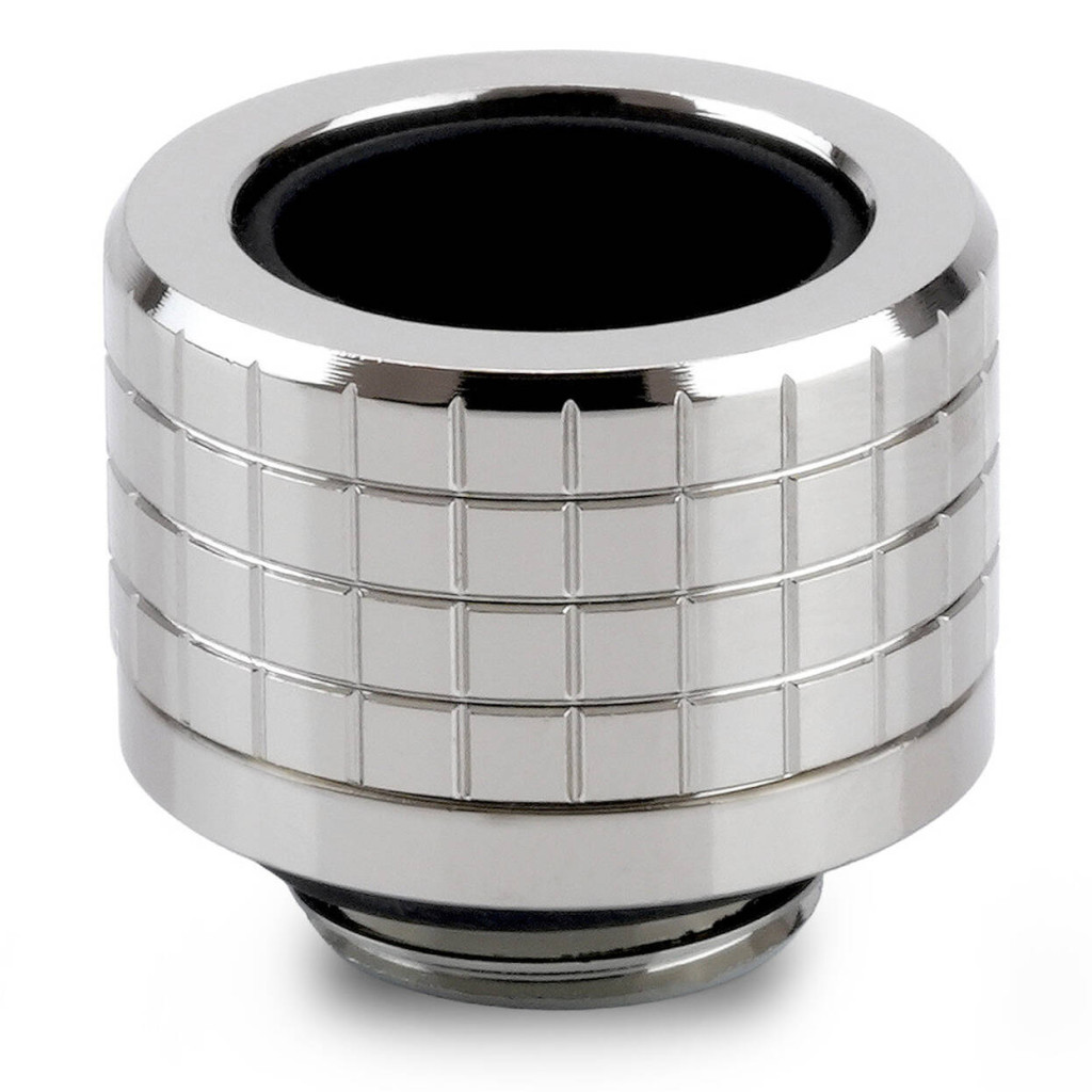 Thermal Grizzly DeltaMate Compression Fitting, Brass - Gloss Nickel, HT14, Pack of 6 : image 2