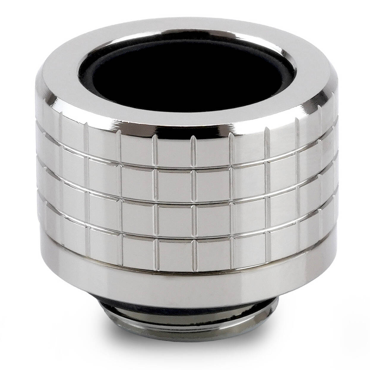 Thermal Grizzly DeltaMate Compression Fitting, Brass - Gloss Nickel, HT14, Pack of 6 : image 2