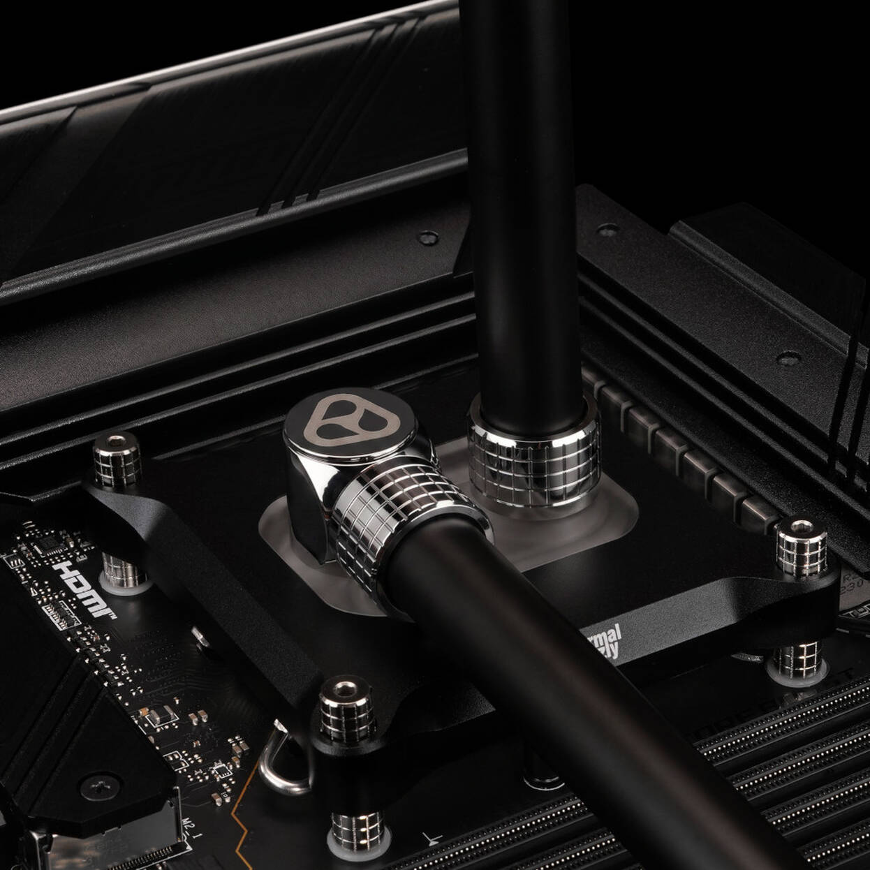 Thermal Grizzly DeltaMate Rotary - 90 degrees, Gloss Nickel : image 4