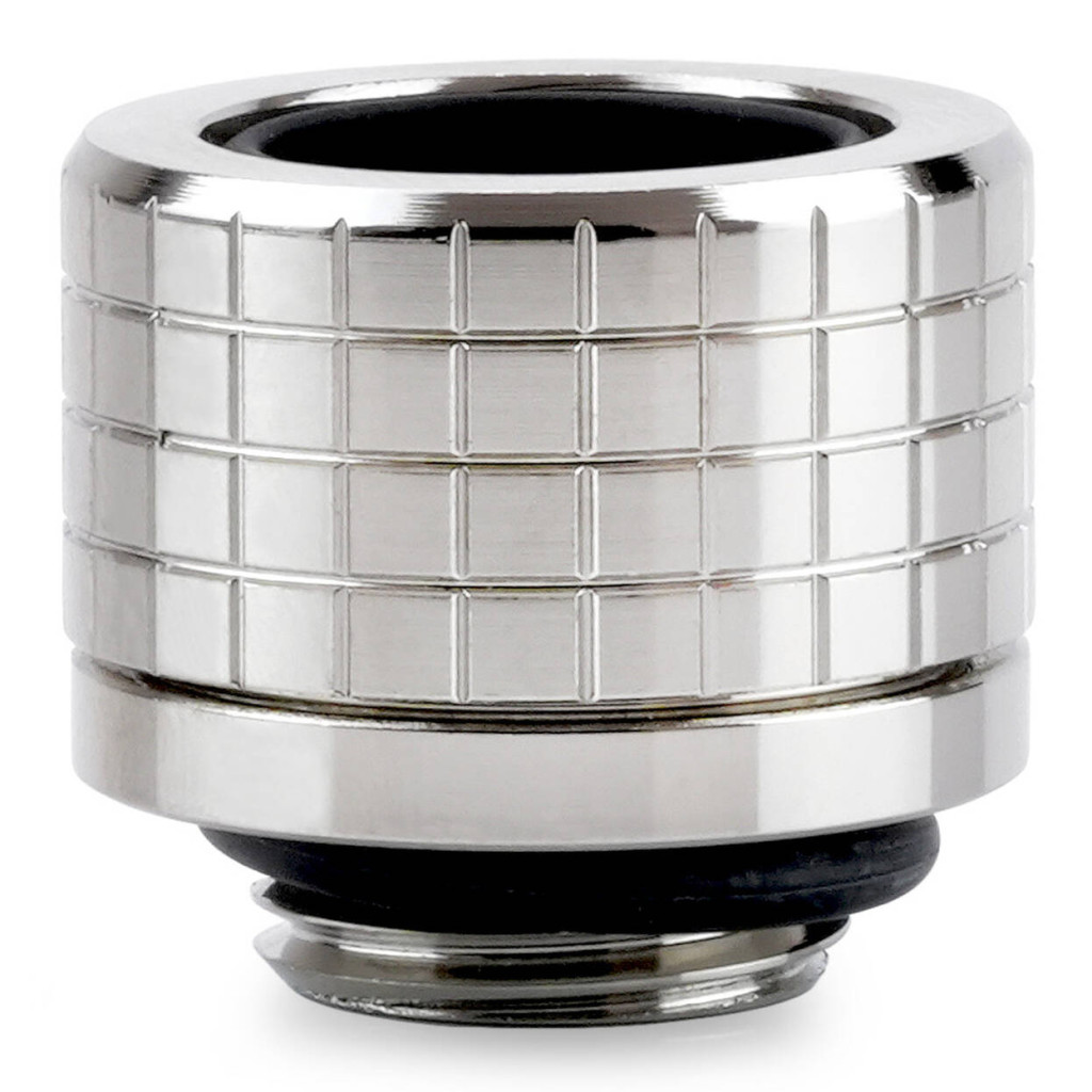 Thermal Grizzly DeltaMate Compression Fitting, Brass - Gloss Nickel, HT14 : image 2