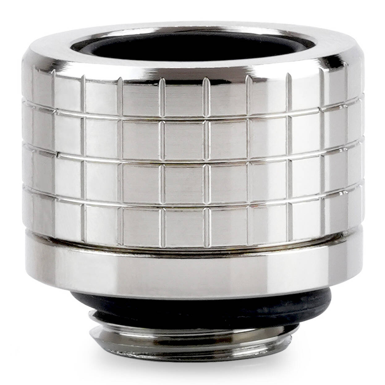 Thermal Grizzly DeltaMate Compression Fitting, Brass - Gloss Nickel, HT14 : image 2