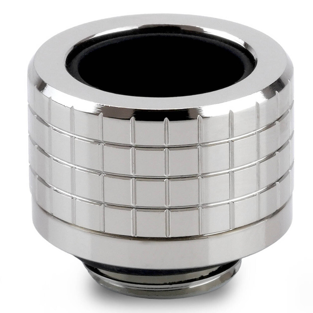 Thermal Grizzly DeltaMate Compression Fitting, Brass - Gloss Nickel, HT14 : image 1