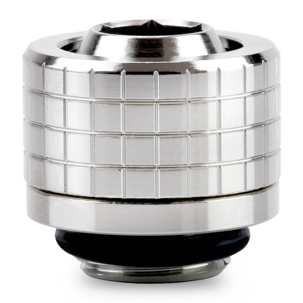 Thermal Grizzly DeltaMate Compression Fitting, Brass - Gloss Nickel, ST16 : image 2