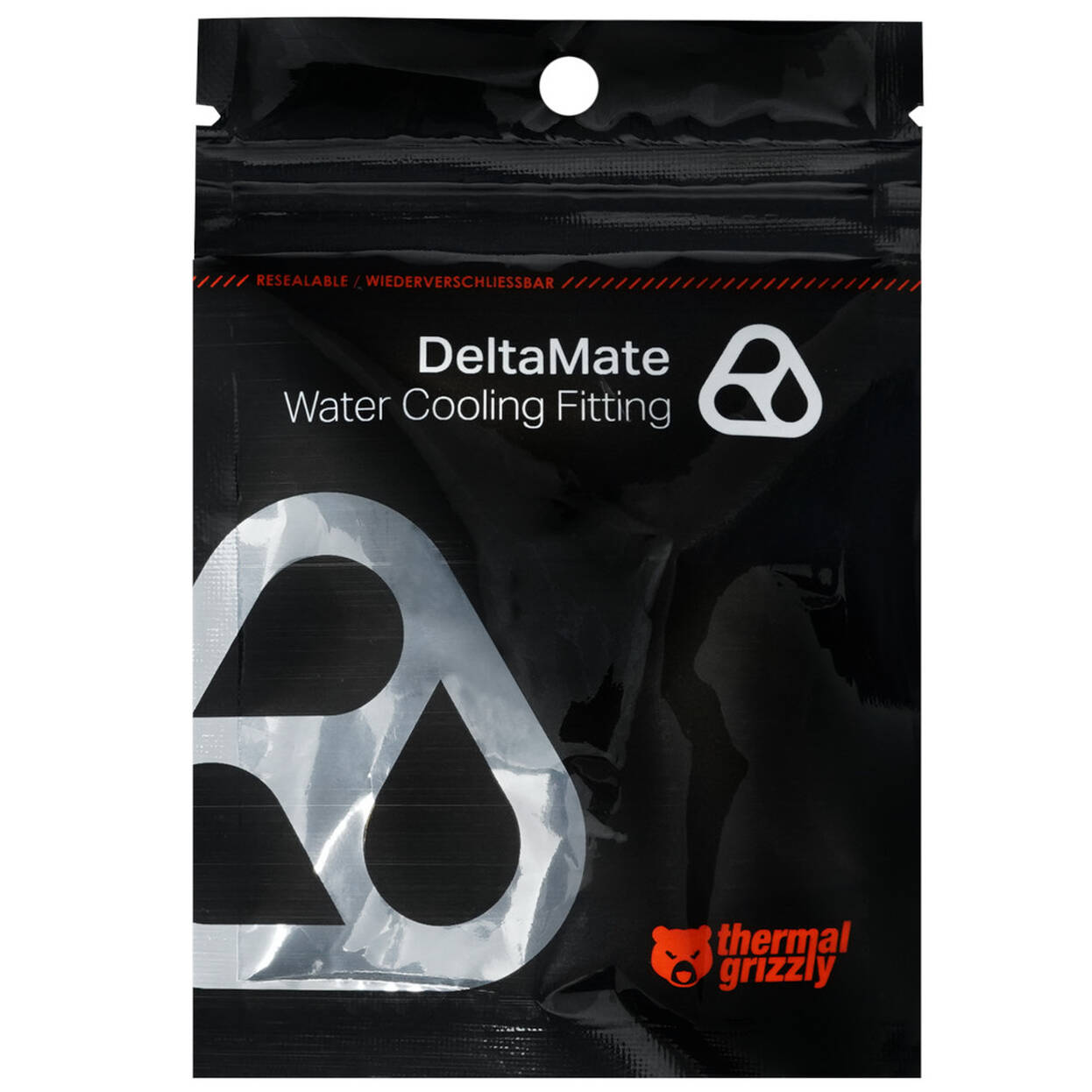 Thermal Grizzly DeltaMate Quick Disconnect Male - M, Matt Nickel